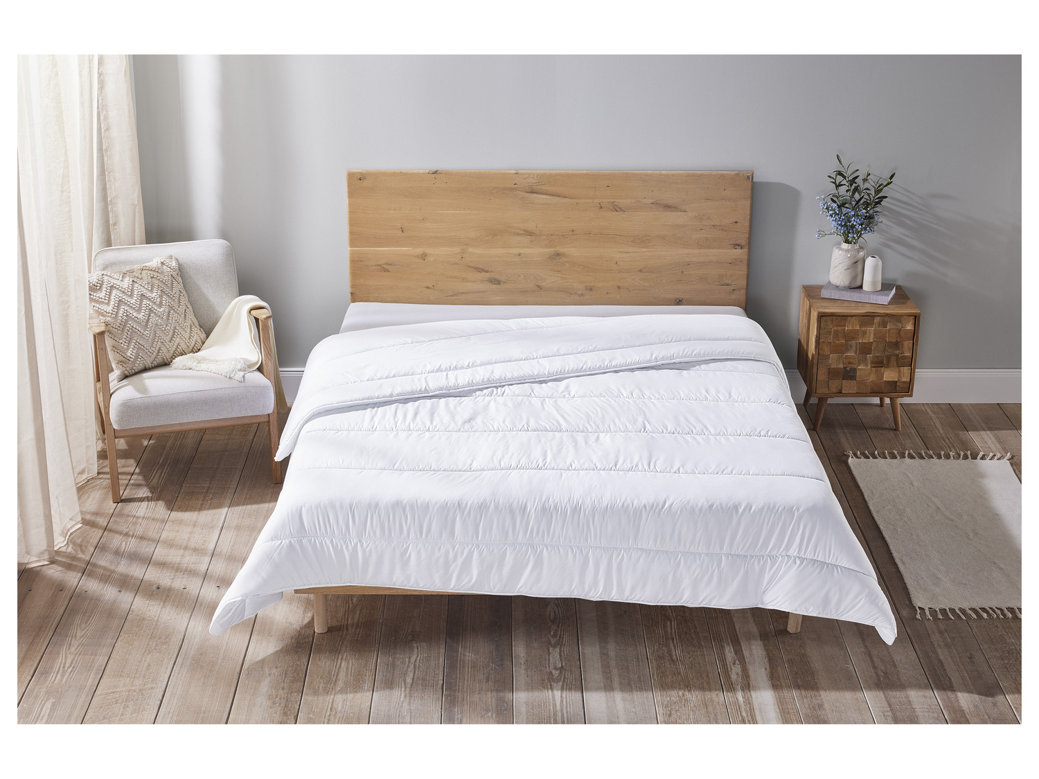 LIVARNO home Anti-Milben-Bettdecke, 155 x LIDL 220 | cm