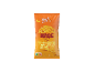 Käse-Flips-Verpackung mit dem Text „Käse Geschmack Flips“ und Nutri-Score D.