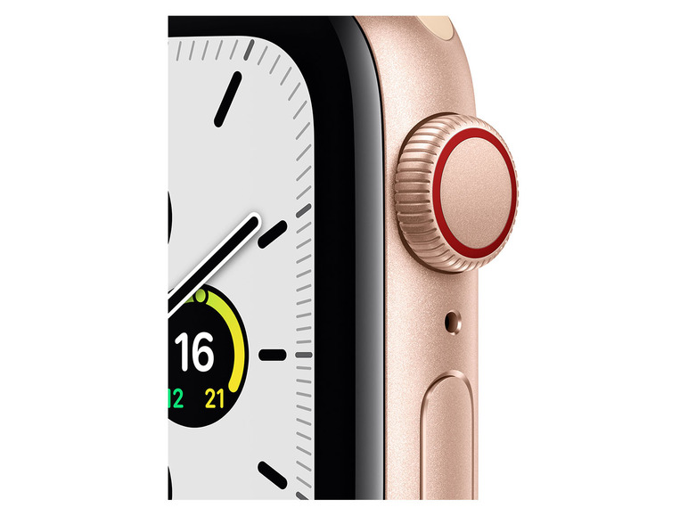 Gehe zu Vollbildansicht: Apple Watch SE GPS + Cellular intelligente Uhr mit Sportband - 32 GB - Wi-Fi, Bluetooth - 4G - Bild 58