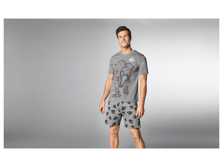 Gehe zu Vollbildansicht: Herren kurzer Pyjama, aus weicher Single-Jersey-Qualität - Bild 10