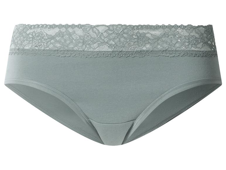 Damen Hipster mit Spitze, 5 Stück