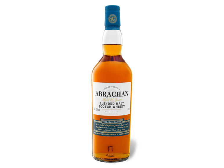 Gehe zu Vollbildansicht: Abrachan Double Cask Matured Blended Malt Scotch Whisky 15 Jahre 45% Vol - Bild 2