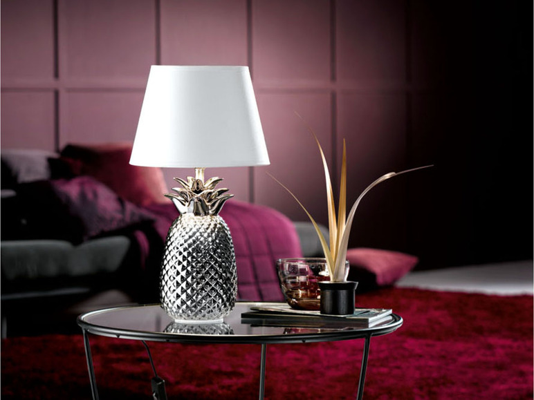 Gehe zu Vollbildansicht: LIVARNO home LED-Tischleuchte Ananas, mit Handschalter, warmweiß - Bild 9