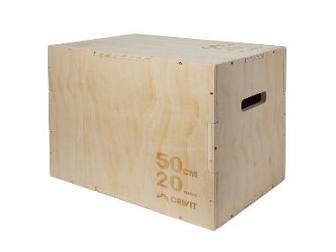 CRIVIT Holz-Sprungbox, für Cross-Training