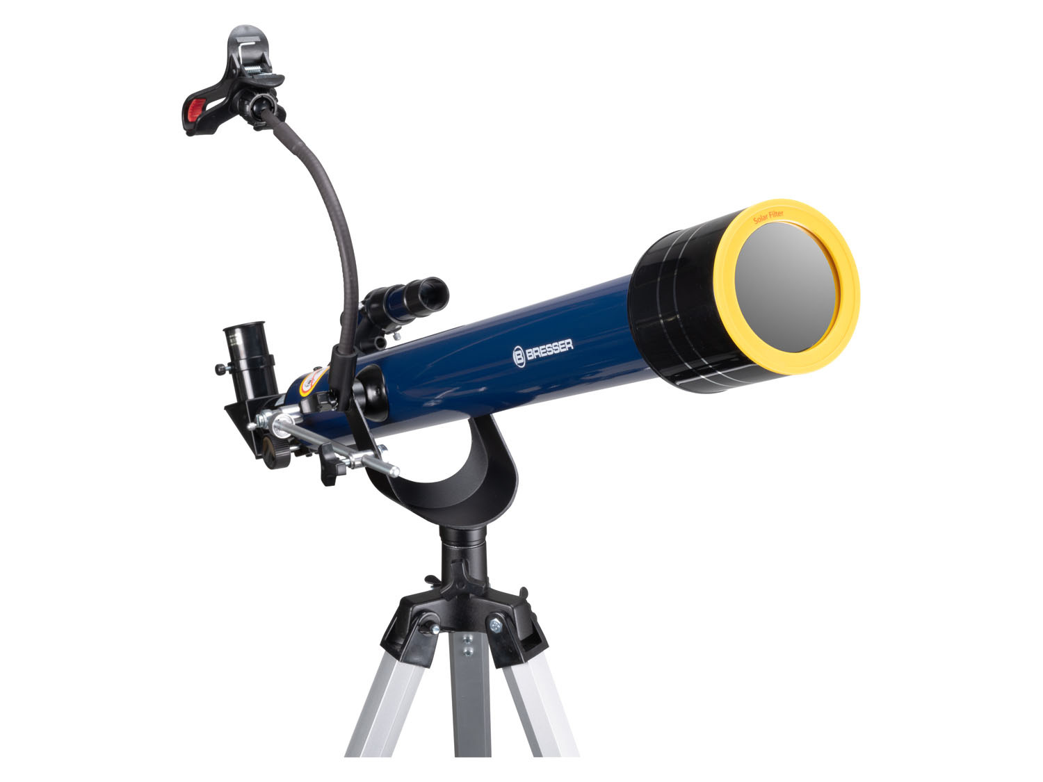 BRESSER Hochleistungsteleskop »Skylux 60/700 AZ« mit S…