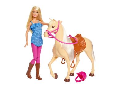 Barbie Spielset »Puppe und Pferd«
