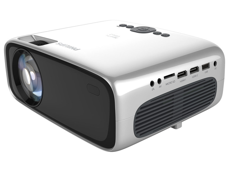 Gehe zu Vollbildansicht: PHILIPS NeoPix Ultra 2 Full HD Projektor/Beamer (Sealed LED,Bildschirmspiegelung via Wi-Fi, DSP, Bluetooth, HDMI) - Bild 2