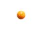 Oranger Stressball mit weißem Logo