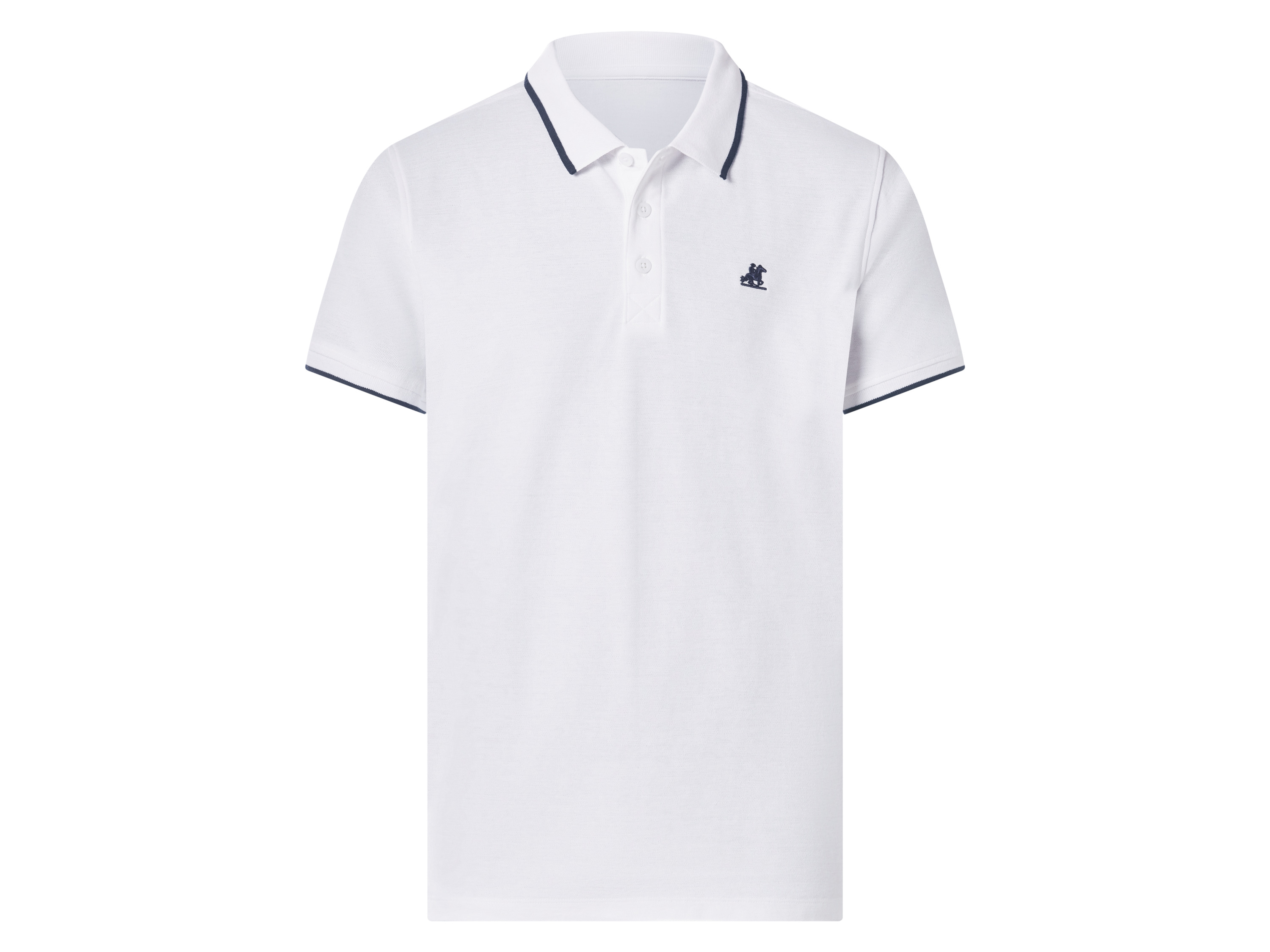 ESMARA MEN x U.S. Grand Polo Herren Poloshirt (Weiß, XXL (60/62))