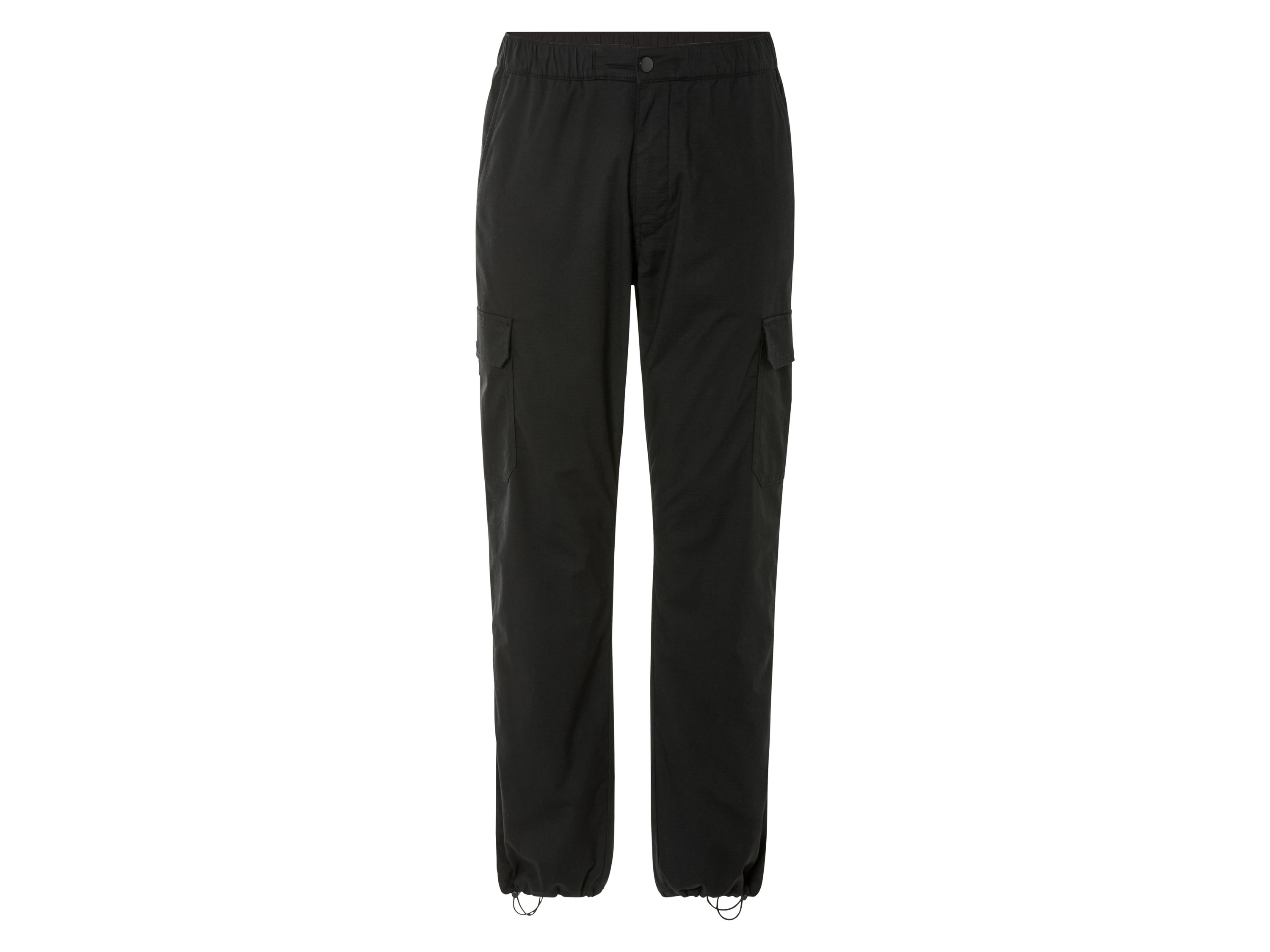 LIVERGY® Herren Cargo Thermo (Schwarz, XXL(60/62))““ | Patten-Cargotaschen, Gummizugbund und Bindeband Schmal geschnitten mit normaler Leibhöhe Mit hochwertigem, recyceltem YKK-Markenreißverschluss Optimale Passform durch das Elasthan Lycra® Produktmerkmale tabletd Farbe: grün