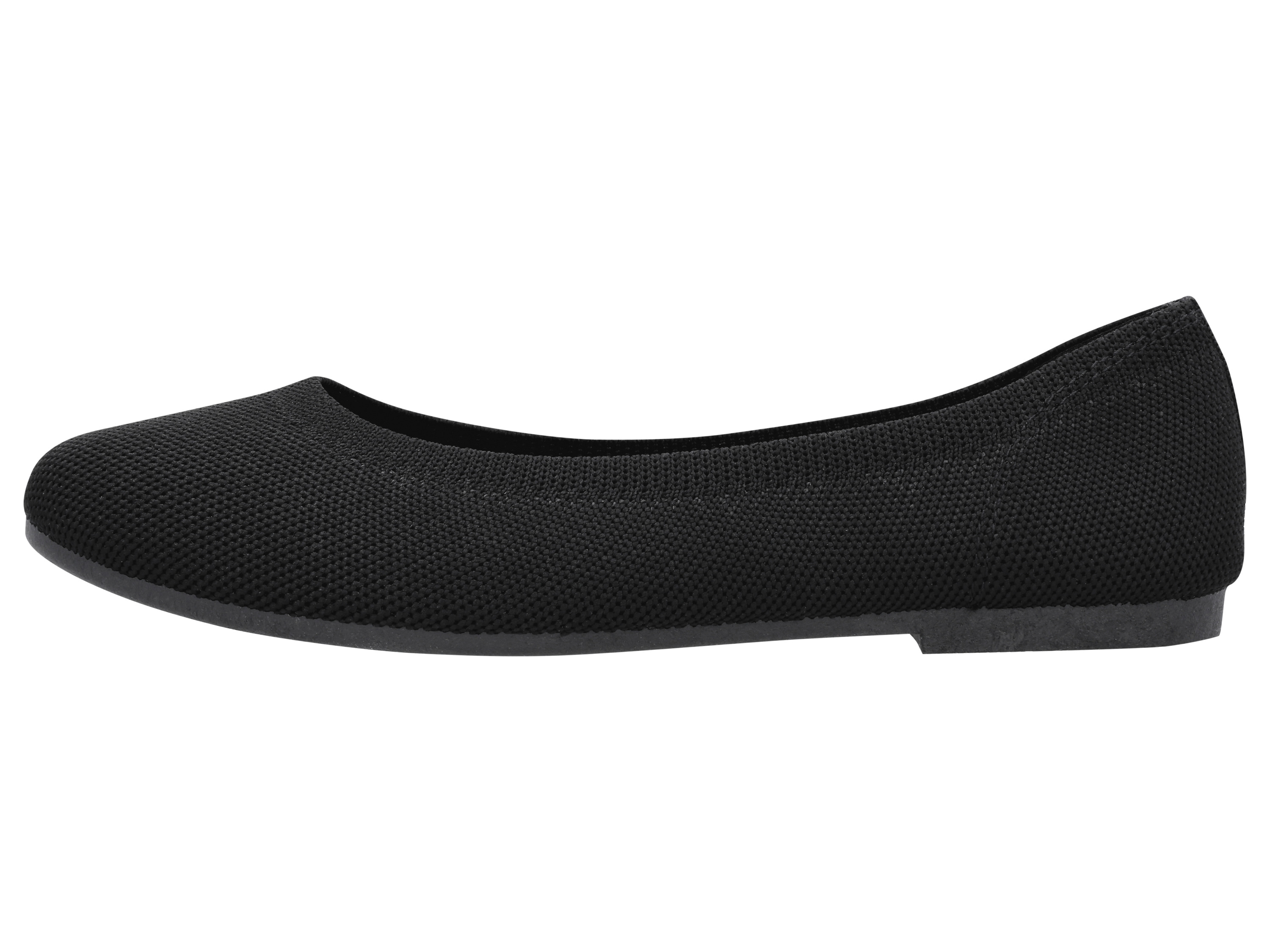 ESMARA® Damen Ballerina (Schwarz, 36) – Bild 3 von 4