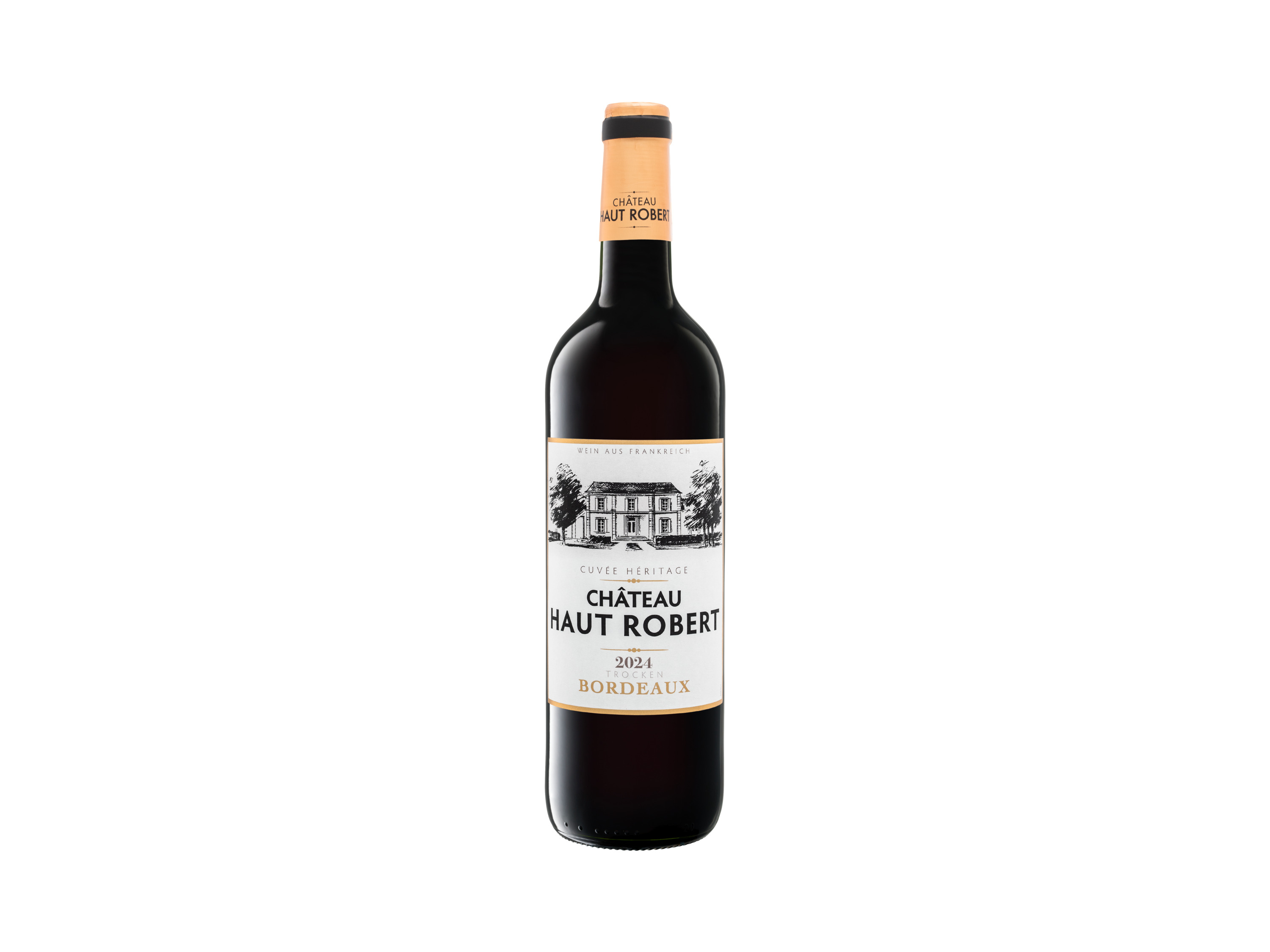 Lidl Wein-Angebot - Cuvée Héritage Bordeaux trocken, Rotwein 2024