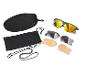 Crivit Sonnenbrille mit Wechsellinsen und Zubehör.