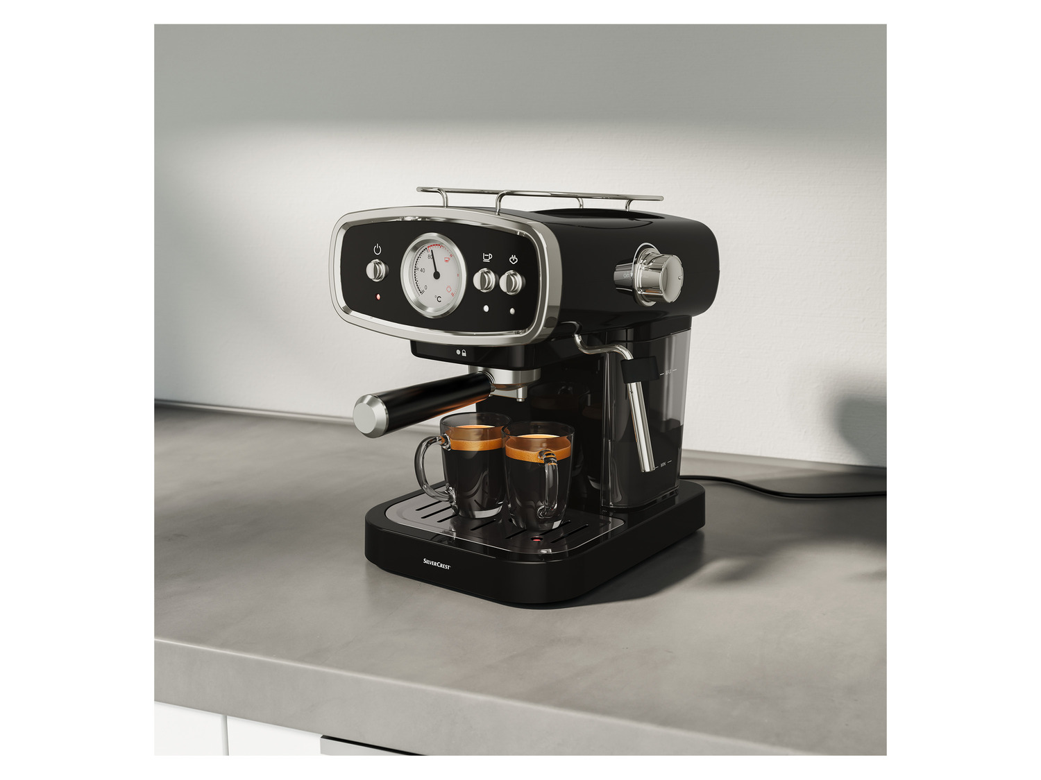 SILVERCREST® KITCHEN TOOLS … »SEM Espressomaschine 1050