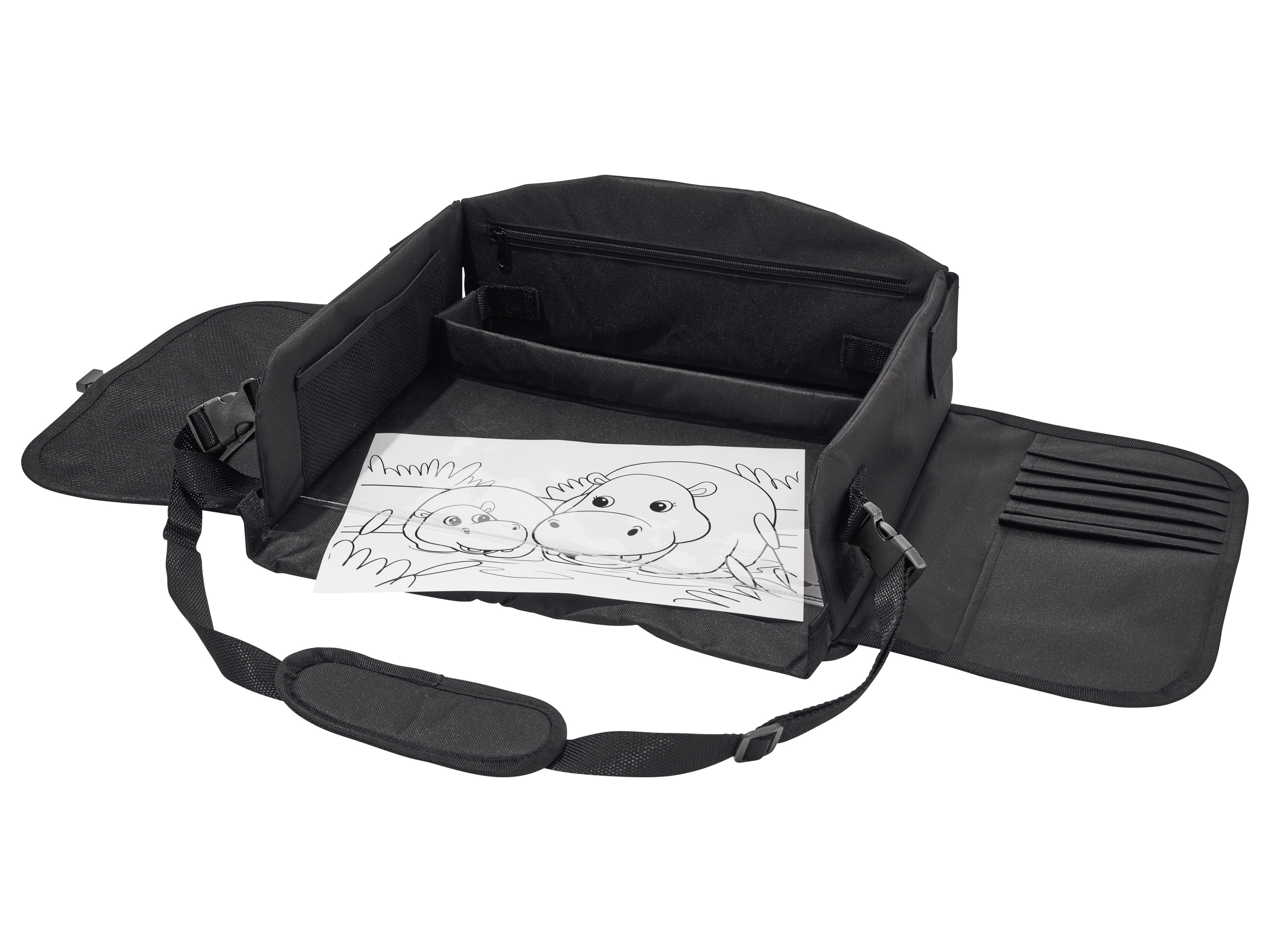 Thumbnail - ULTIMATE SPEED® Reise- und Spieltisch, tragbar (Schwarz)