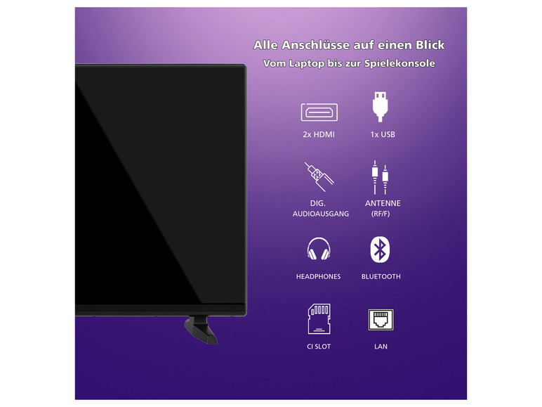 Fernseher »LT-32VF5356« 32 Zoll Full HD Smart TV - Powered by TiVo