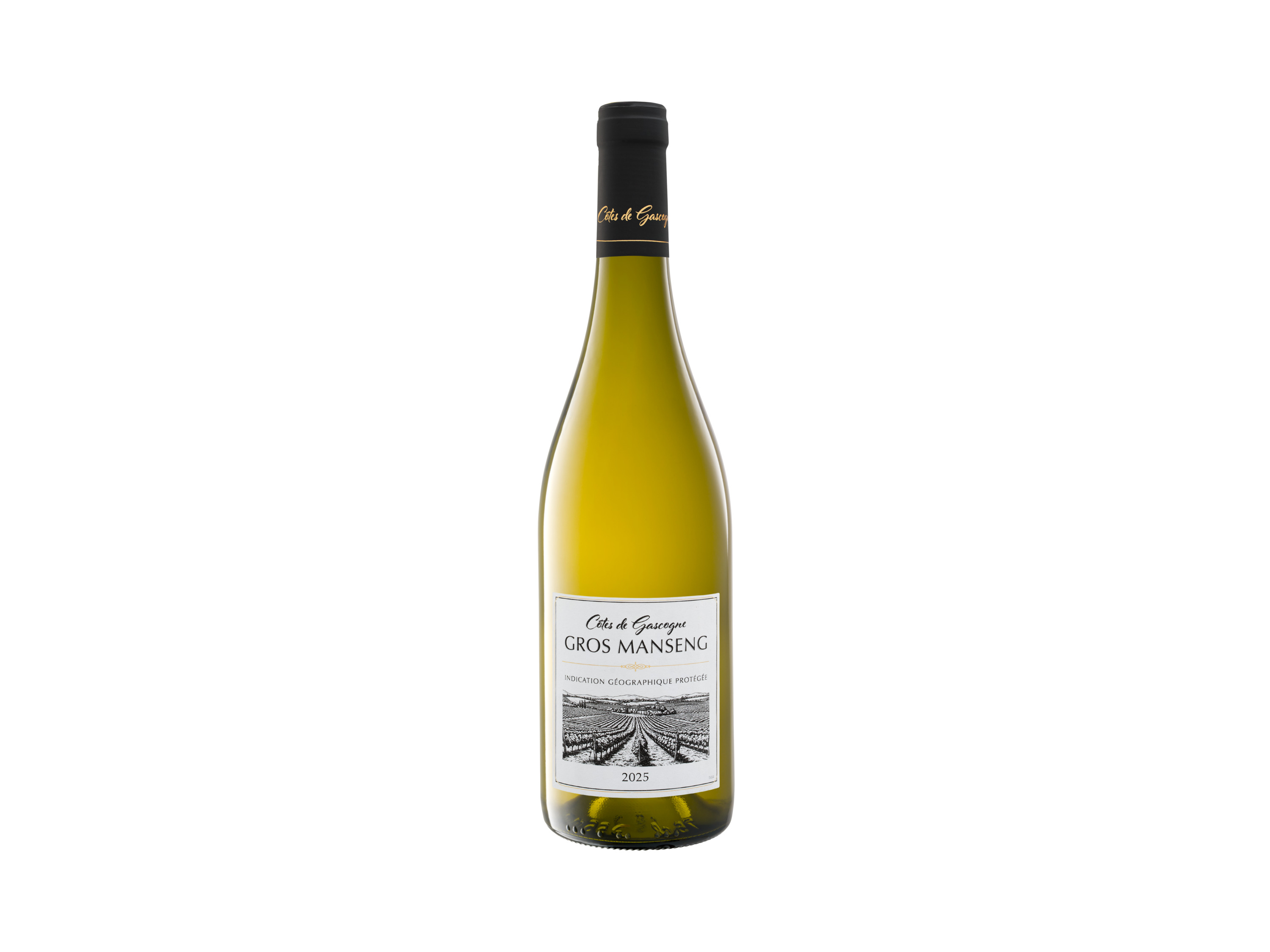 Lidl Wein-Angebot - Gros Manseng IGP Côtes de Gascogne trocken, Weißwein 2025