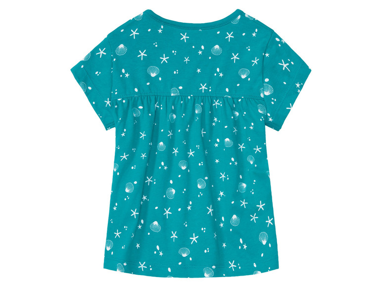 Gehe zu Vollbildansicht: lupilu Kleinkinder Mädchen T-Shirts, 3 Stück, aus reiner Baumwolle - Bild 8