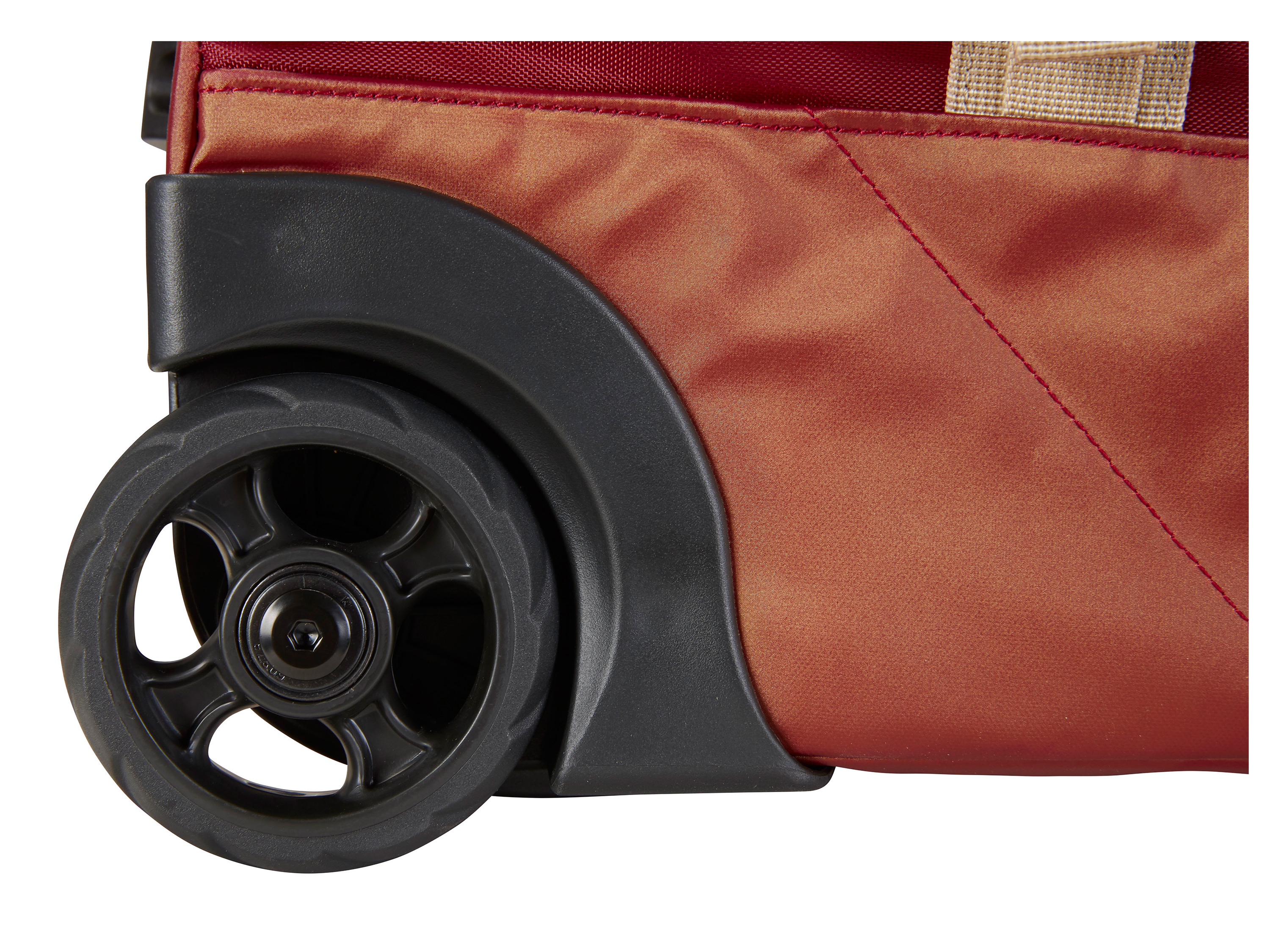 Thumbnail - Nordisk Verran Wheeled Duffel Rucksack (Burnt Red, 45 L)