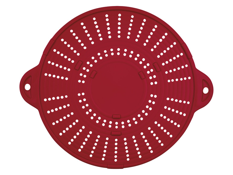 Gehe zu Vollbildansicht: ERNESTO® 3-in-1-Spritzschutz, aus Silikon, Ø 28,5 cm - Bild 2