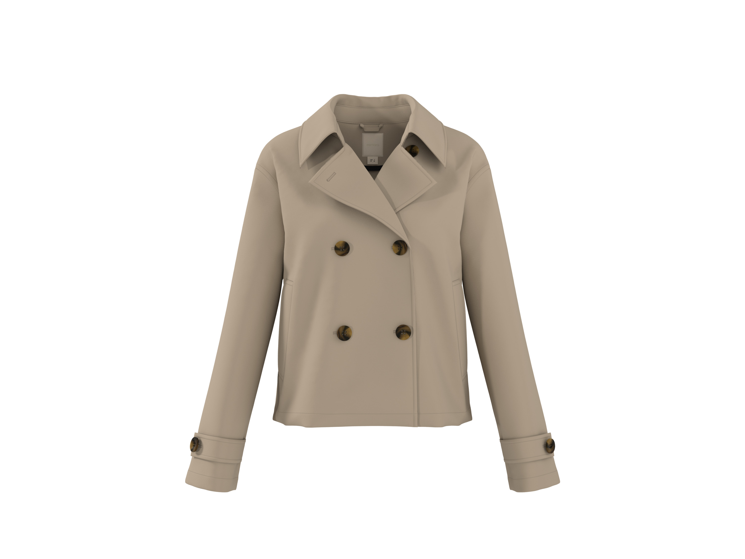 ESMARA® Damen Trenchjacke (Beige, 34)""
