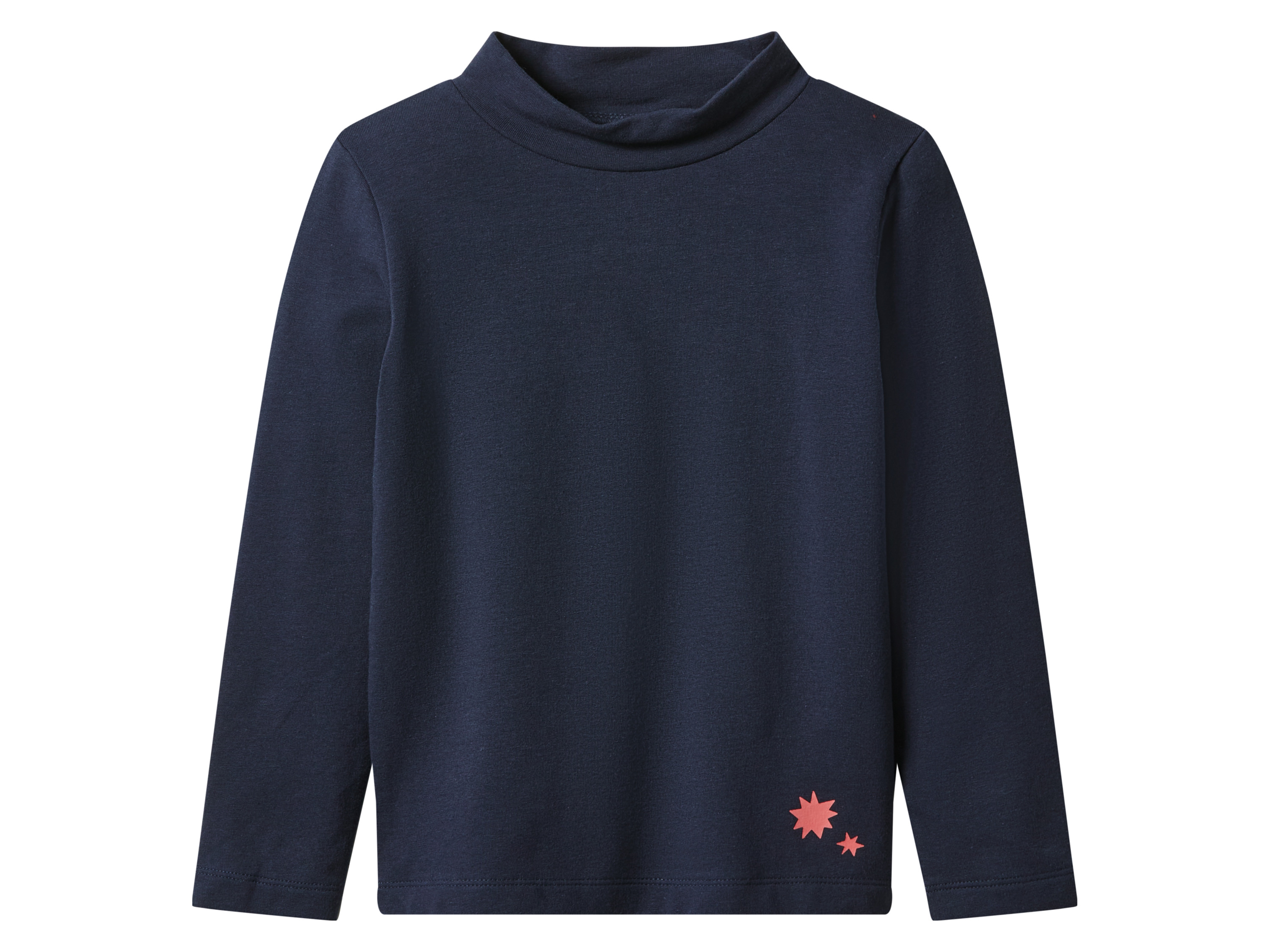 Thumbnail - lupilu® Kinder-Thermo-Langarmshirts, 2 Stück (navy/rosa, 110/116)