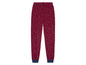 Rote Schlafhose mit Blumenmuster