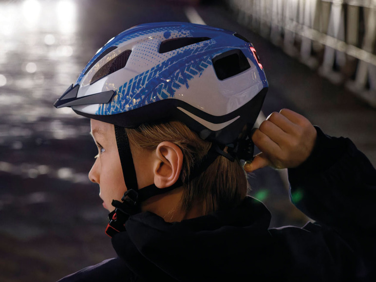 Gehe zu Vollbildansicht: CRIVIT Kinder Fahrradhelm mit Rücklicht - Bild 6