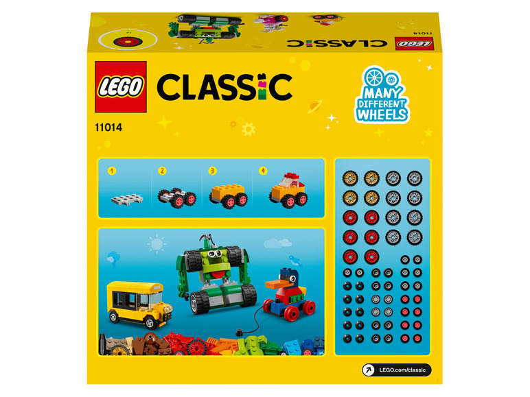 Gehe zu Vollbildansicht: LEGO® Classic 11014 »Steinebox mit Rädern« - Bild 11