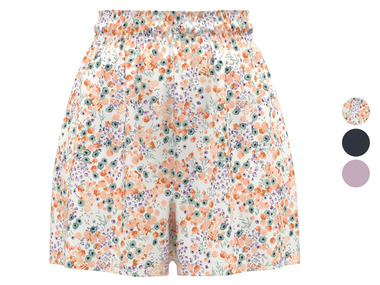 esmara® Damen Shorts, hohe Leibhöhe, mit seitlichen Eingrifftaschen