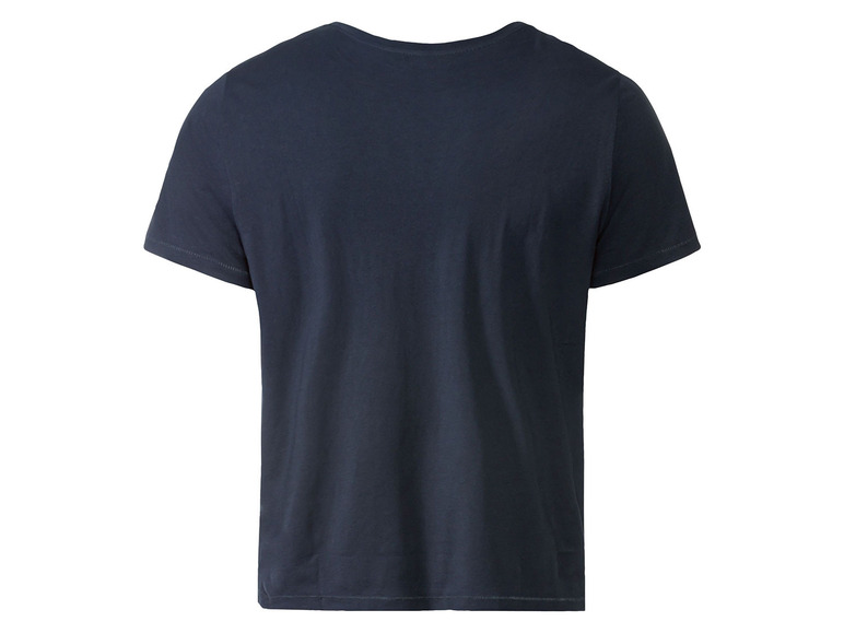 Gehe zu Vollbildansicht: LIVERGY® Herren T-Shirt, leger geschnitten, aus reiner Baumwolle - Bild 4