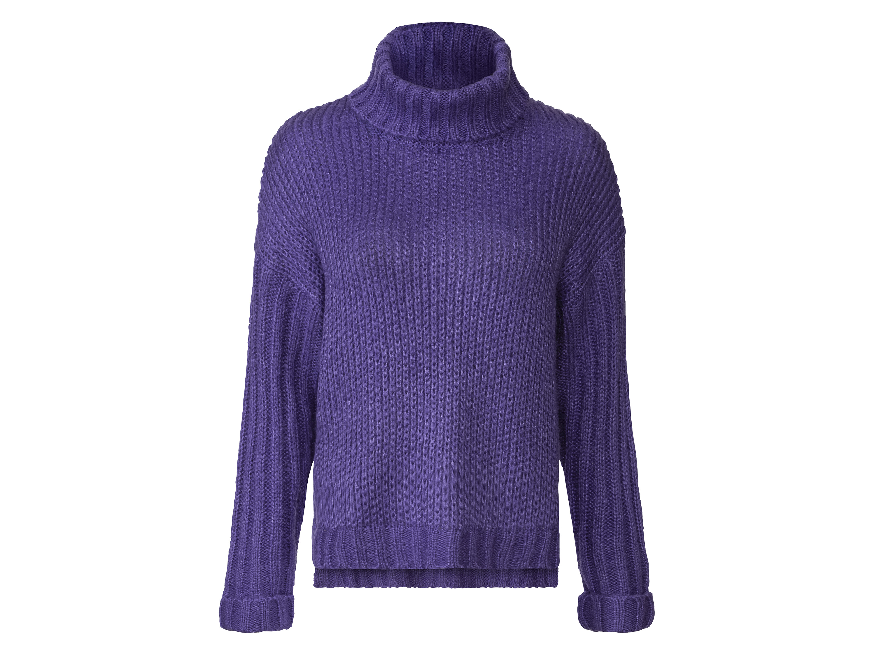 ESMARA® Damen Pullover Grobstrick (Lila, M(40/42))""