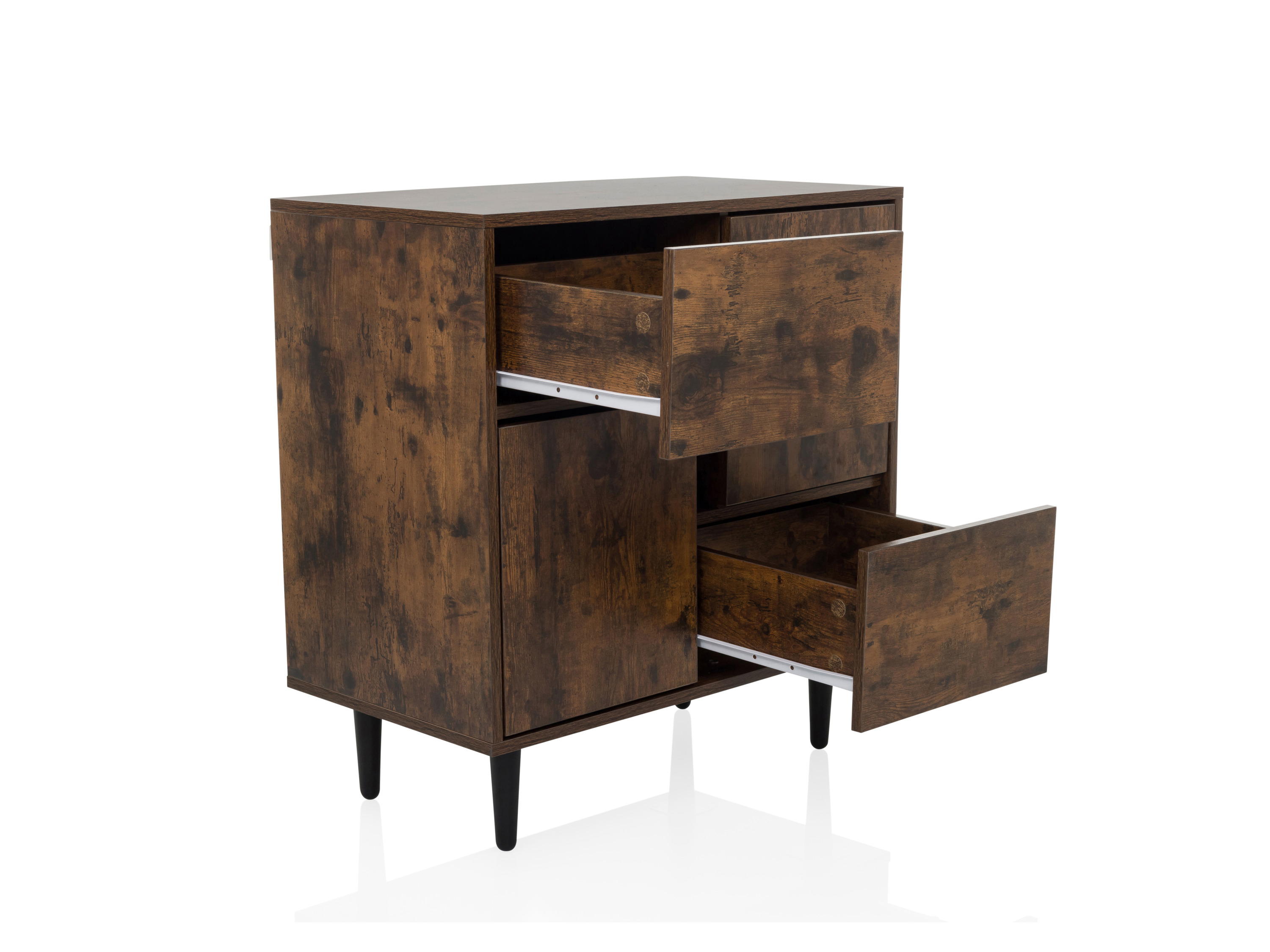 Thumbnail - hjh OFFICE Sideboard / Kommode LYKKJA (räuchereiche)