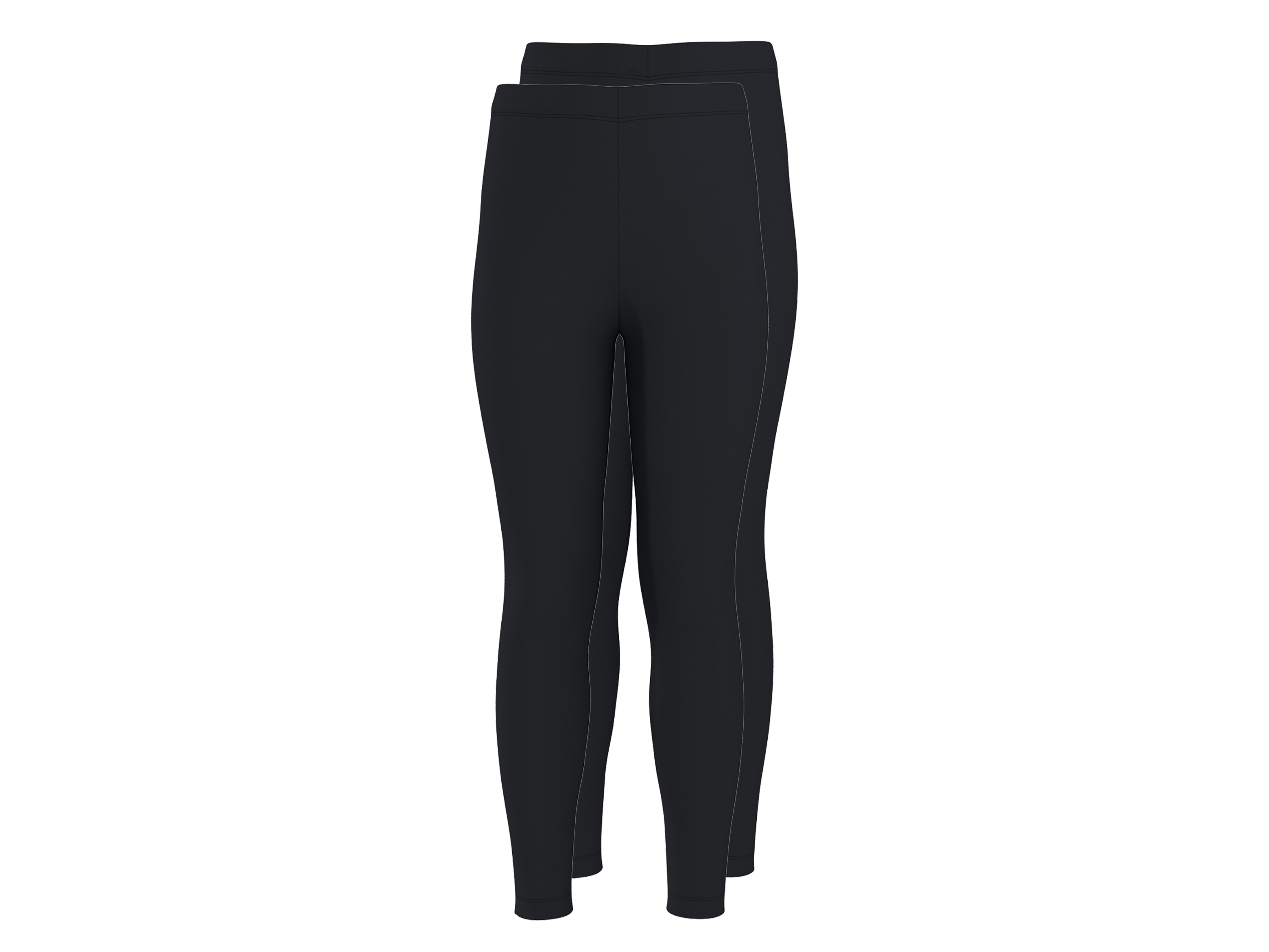 ESMARA KIDS Kinder Leggings 2er (Schwarz, 134/140)