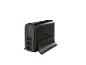 Schwarze USB-Ladestation mit zwei USB-C- und drei USB-A-Anschlüssen, max. 30.5W.