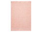 Ein rosa Frotteehandtuch