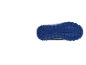 Kindersportschuhe mit blauer Sohle