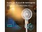 Ventilator mit Nachtlicht und leisem Betrieb, 12-Stunden-Timer, 53.4dB, für angenehmen Schlaf.