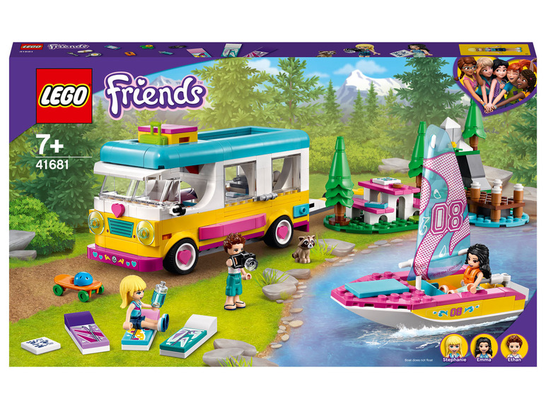 Gehe zu Vollbildansicht: LEGO® Friends 41681 »Wohnmobil- und Segelbootausflug« - Bild 1