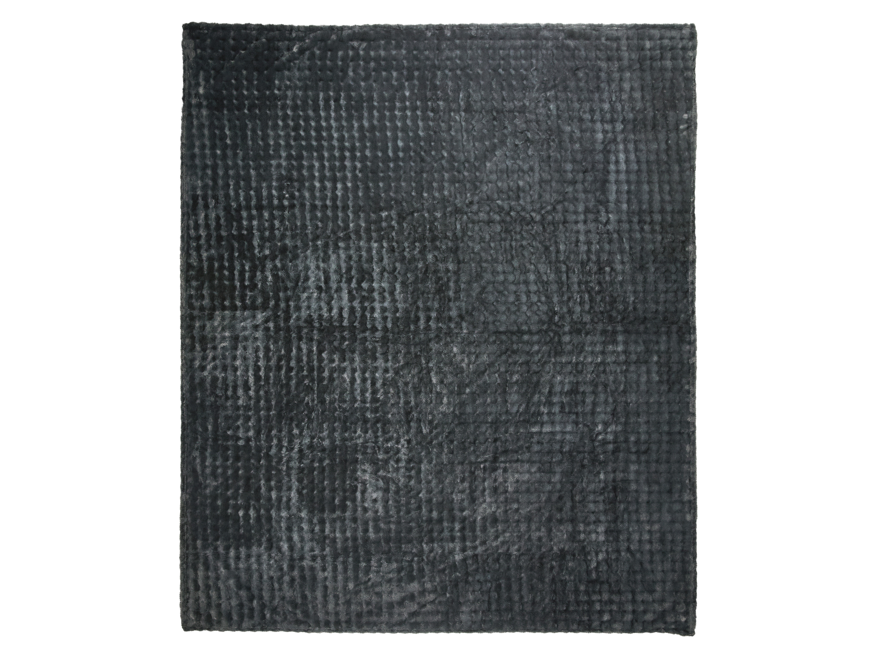 Thumbnail - LIVARNO® Kuscheldecke mit Struktur 180x220cm (Grau)