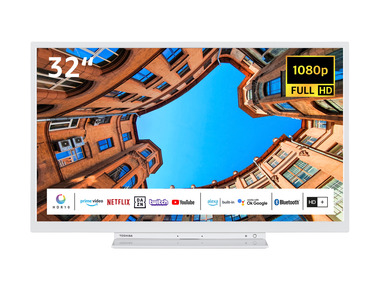 TOSHIBA - Fernseher »32LK3C64DAW« Smart TV 32 Zoll (80 cm) Full HD Alexa Built-In