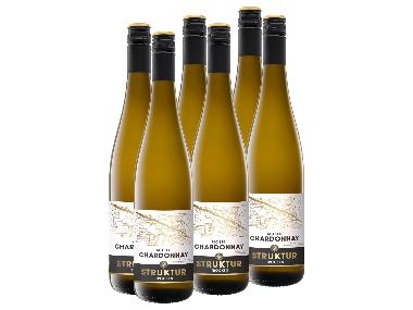 6 x 0,75-l-Flasche Weinpaket Struktur Chardonnay Mosel trocken, Weißwein