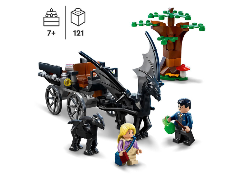Gehe zu Vollbildansicht: Lego Harry Potter 76400 »Hogwarts™ Kutsche mit Thestralen« - Bild 4