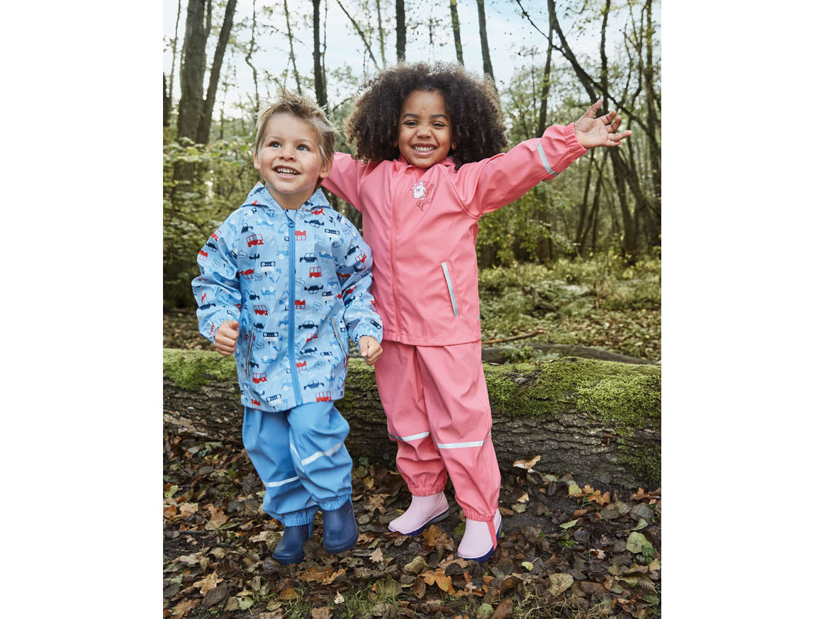 LUPILU® Kleinkinder Matsch- und -Buddeljacke (Koralle, 98/104) – Bild 2 von 3