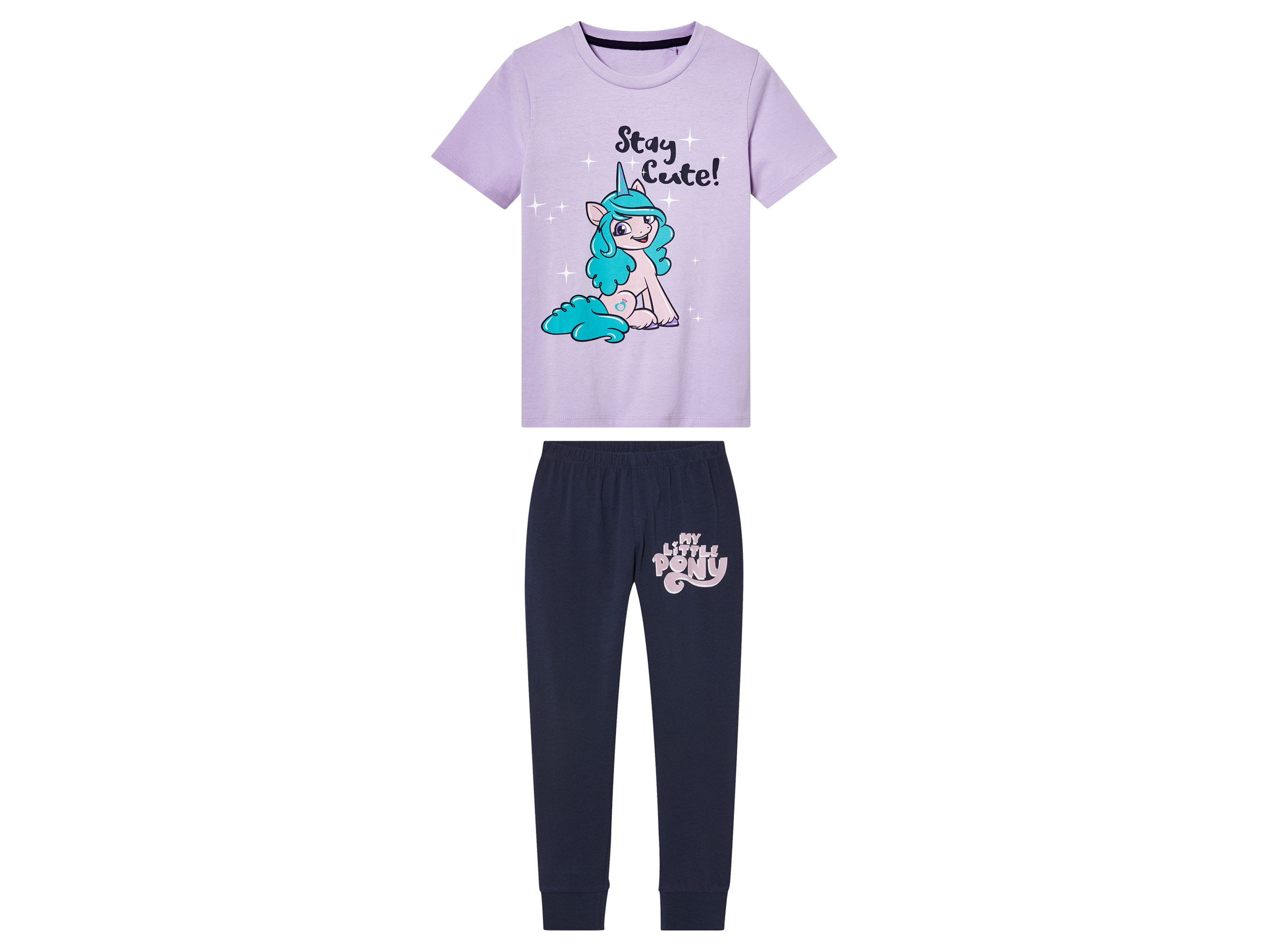 Kleinkinder Mädchen Pyjama (My little pony, 110/116)““ | PAW Patrol Muster: – Detail: mit Print Ausschnitt: Rundhalsausschnitt Material: Baumwolle Pflegehinweis: waschen bei max. 40 °C nicht bleichen schonende Trocknung im Wäschetrockner bei max. 60 °C bügeln bis 150 °C Stufe 2. Dampfbügeleisen kann verwendet werden nicht trockenreinigen Größe: 98/104 – 122/128 Meine Lidl-Größe – so einfach gehts Deine Größe findest du in der Lidl-Größentabelle . Oeko-Tex® Standard 100 Geprüft auf Schadstoffe Zertifizierungsnummer: 2405159 Centexbel Standard 100 by Oeko-Tex® ist die weltweit bekannteste, unabhängige Zertifizierung schadstoffgeprüfter Textil- und Lederprodukte aller Art – vom Garn und den Stoffen bis hin zum gebrauchsfertigen Artikel. Das Label bestätigt