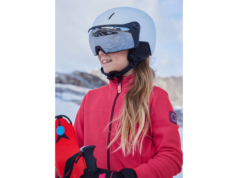 Gehe zu Vollbildansicht: crivit PRO Kinder-Ski- und -Snowboardhelm, mit Visier - Bild 6