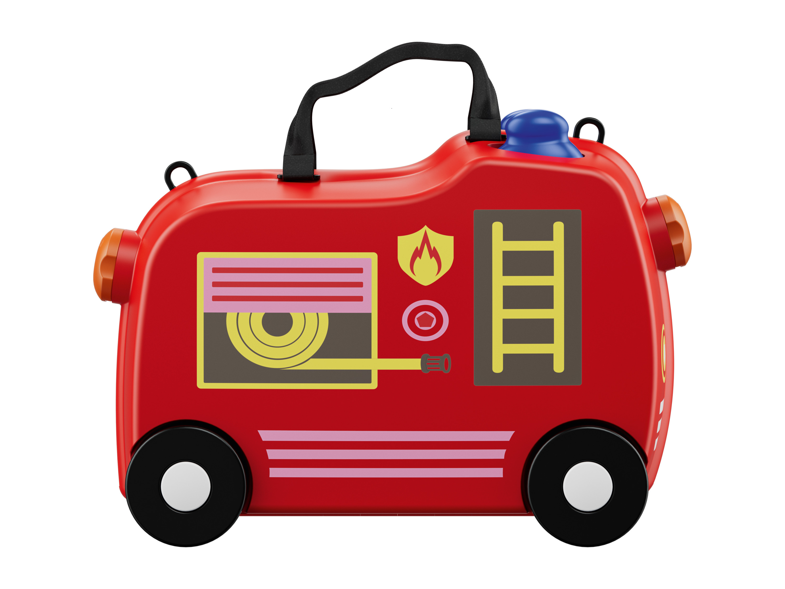 Thumbnail - TOPMOVE® Kinder Koffer zum Draufsitzen (Feuerwehr)