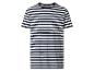 Gestreiftes T-Shirt in Schwarz und Weiß