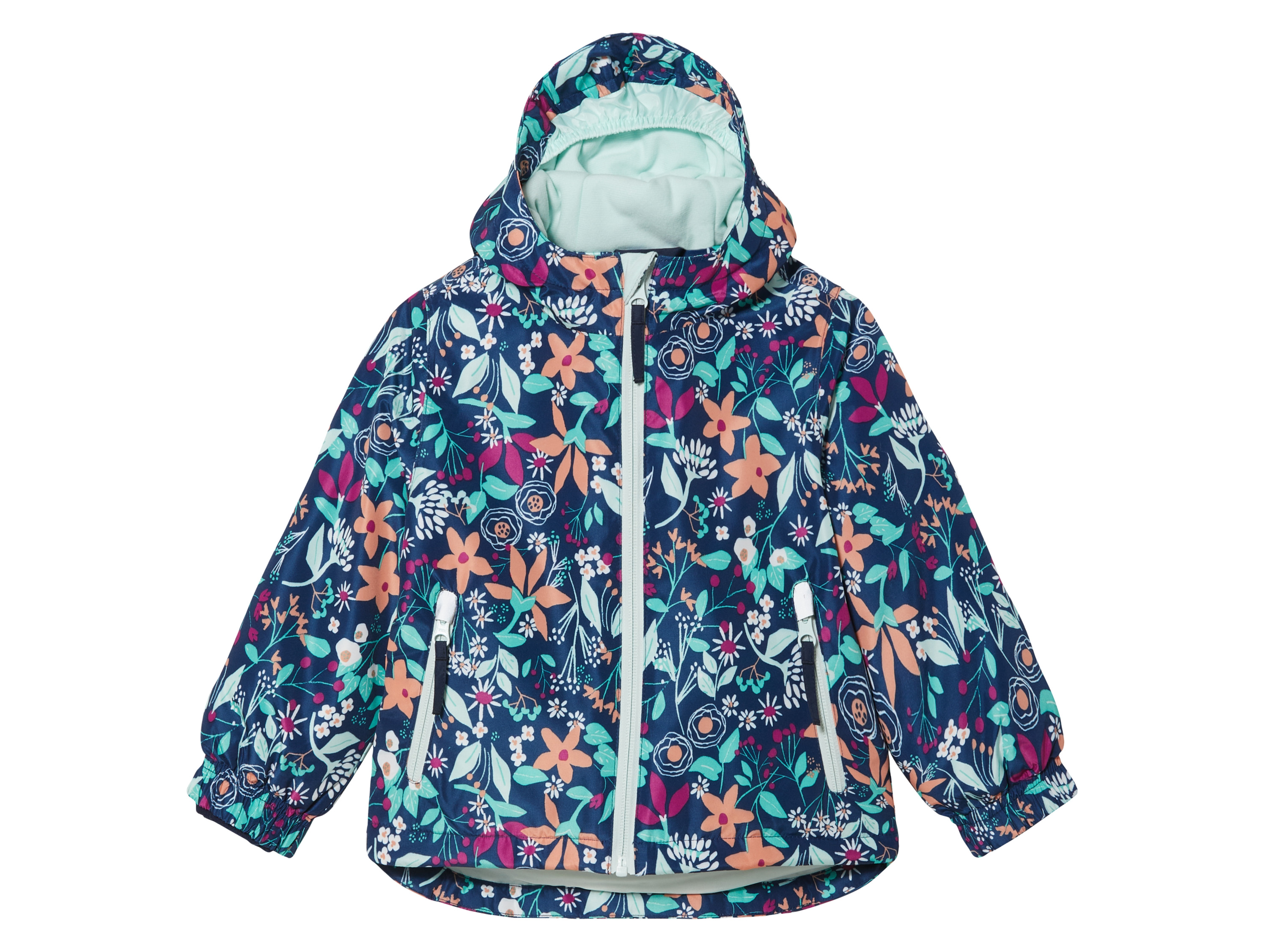 lupilu® Baby/Kleinkinder Mädchen/Jungen Schneejacke (Blumen, 98/104)““ | navy Muster: blau/violett: Blumen navy: Alloverprint Detail: mit reflektierendem Deko-Element, seitliche Reißverschlusstaschen