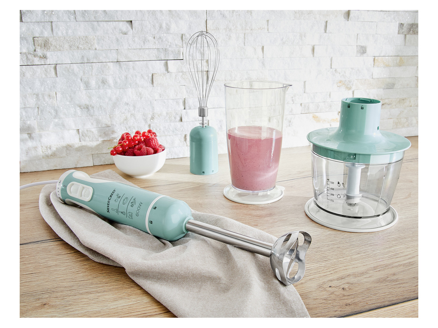 SILVERCREST® Stabmixer Set SSMS 600 D4 LIDL